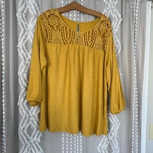 Mustard Yellow top